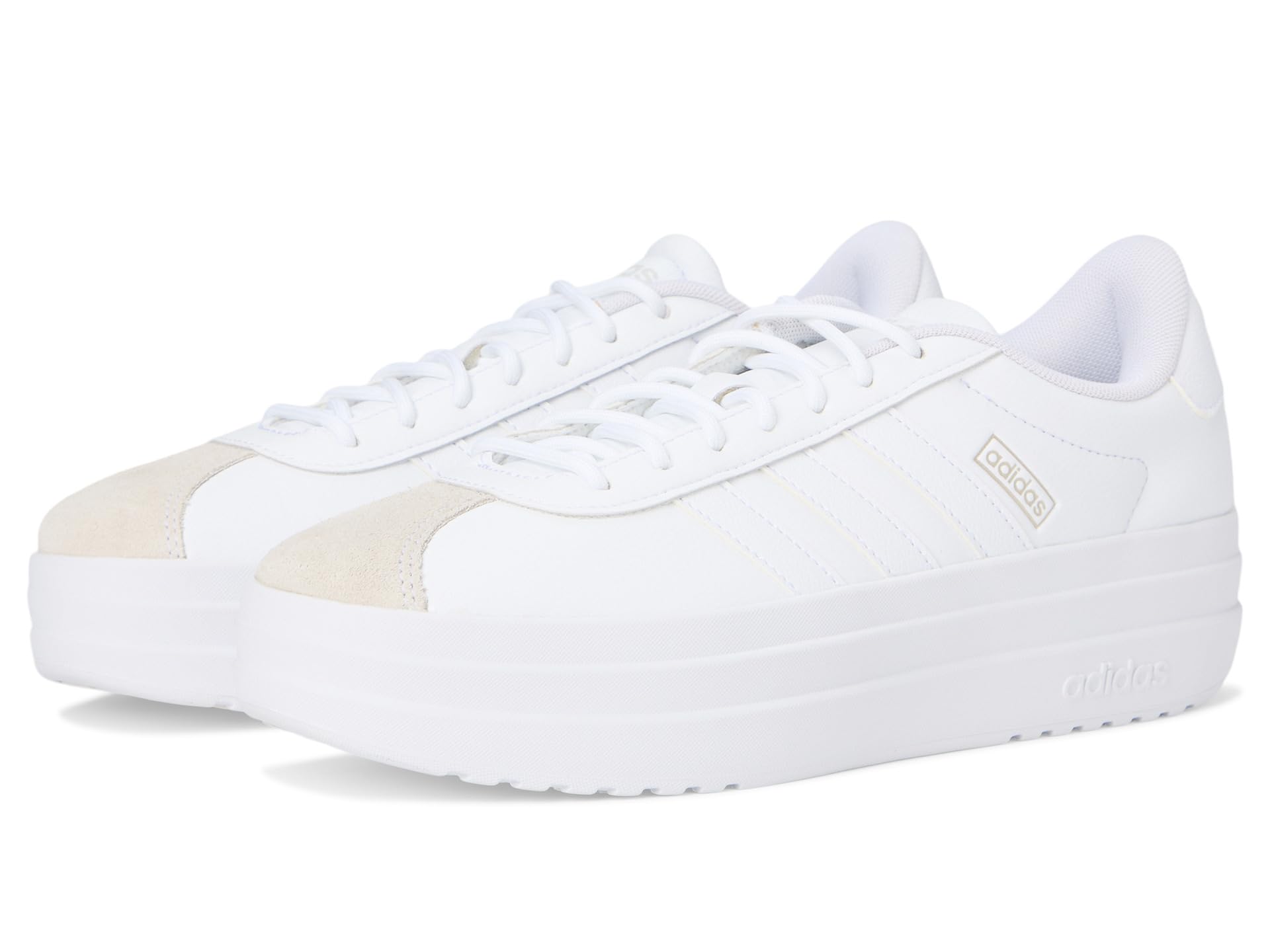 Туфли adidas VL Court, цвет White/White/Crystal White