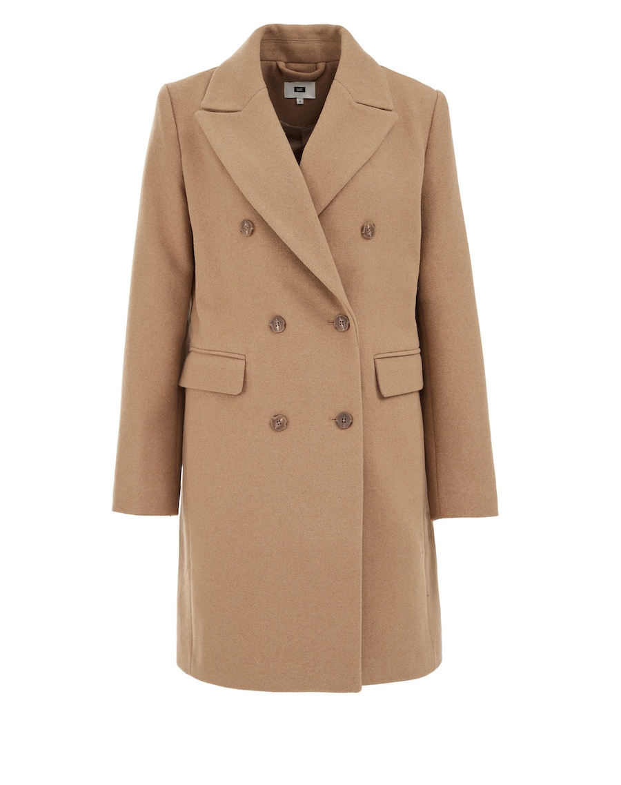 

Пальто межсезонное WE Fashion, бежевый