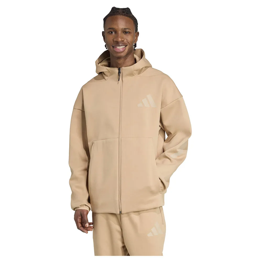 

Толстовка adidas Z.N.E full zip, бежевый