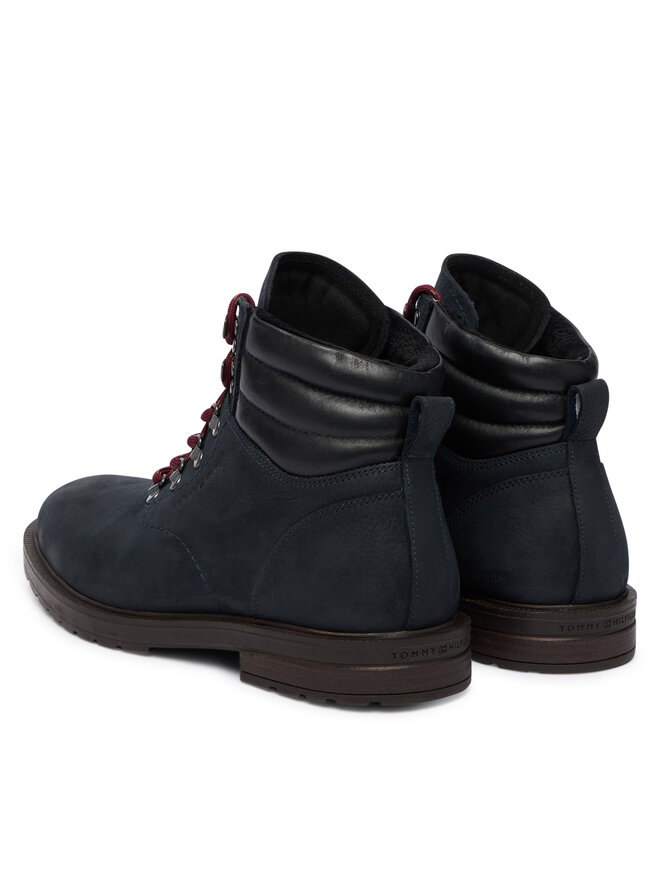 Ботинки Tommy Hilfiger Cleated Hilfiger Wrm Hook Boot FM0FM05699 Dunkelblau — фото 3
