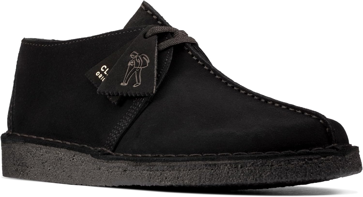 Мужские ботинки Clarks Desert Trek, черный — фото 3