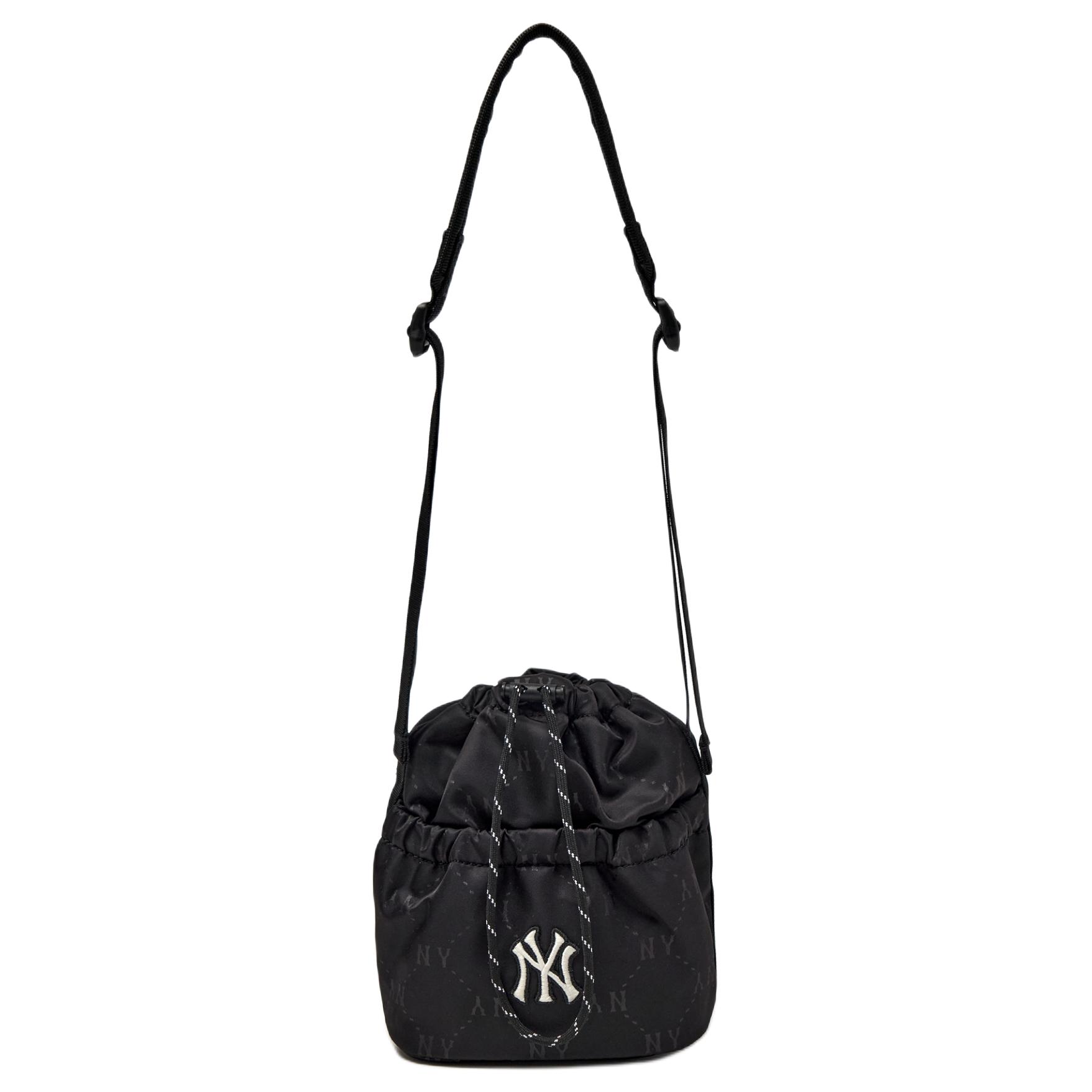 

MLB Нейлоновая поясная сумка мини унисекс черная, Black