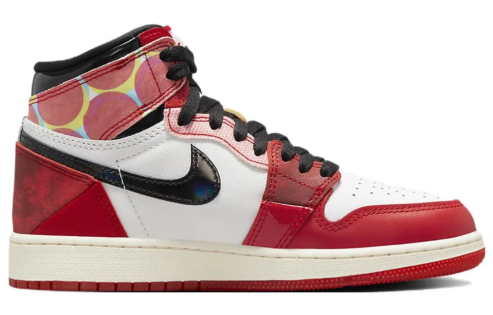 Кроссовки Nike Air Jordan 1 Retro High OG Spider-Man Across The Spider-Verse GS — фото 3