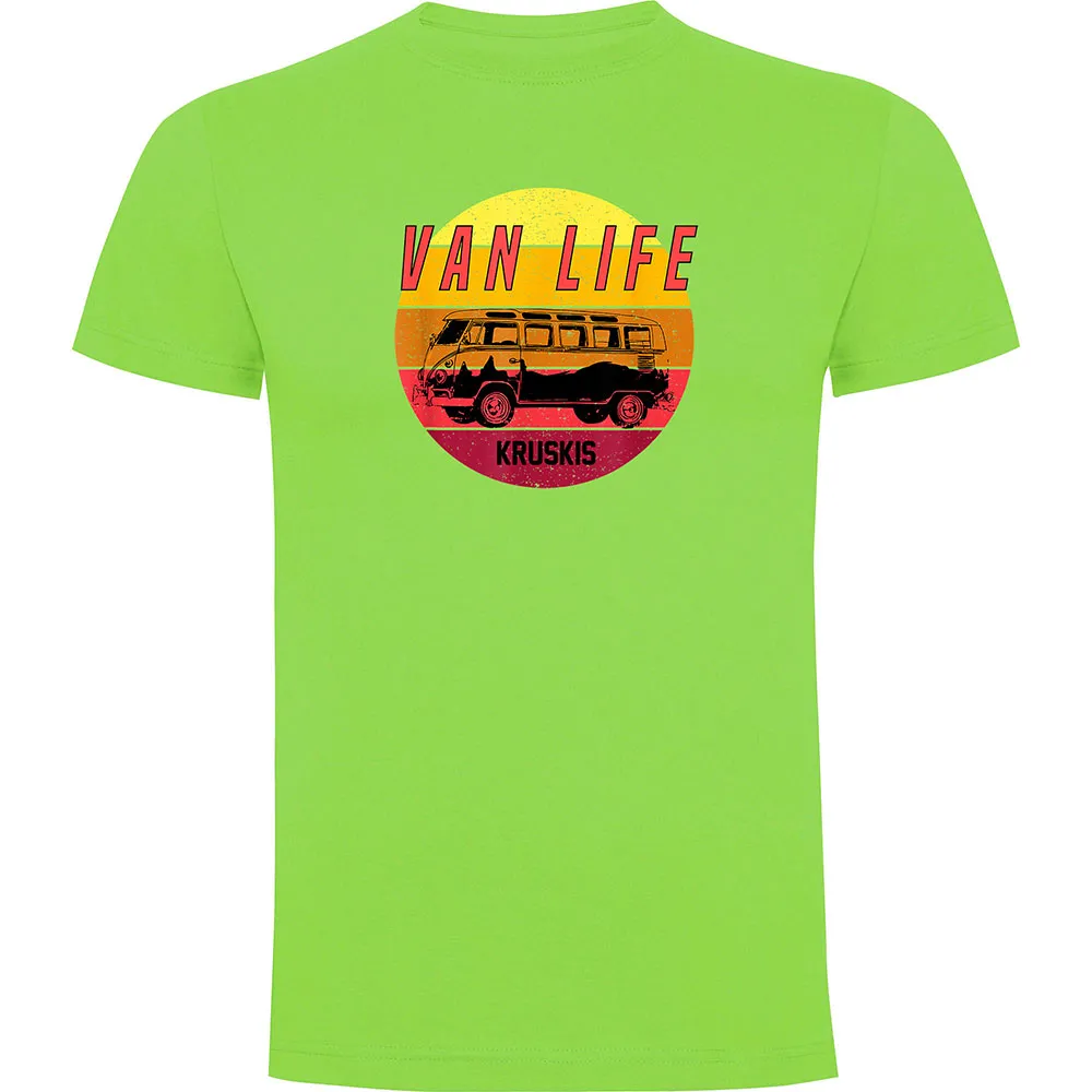 

Футболка с коротким рукавом Kruskis Van Life Sunset, зеленый
