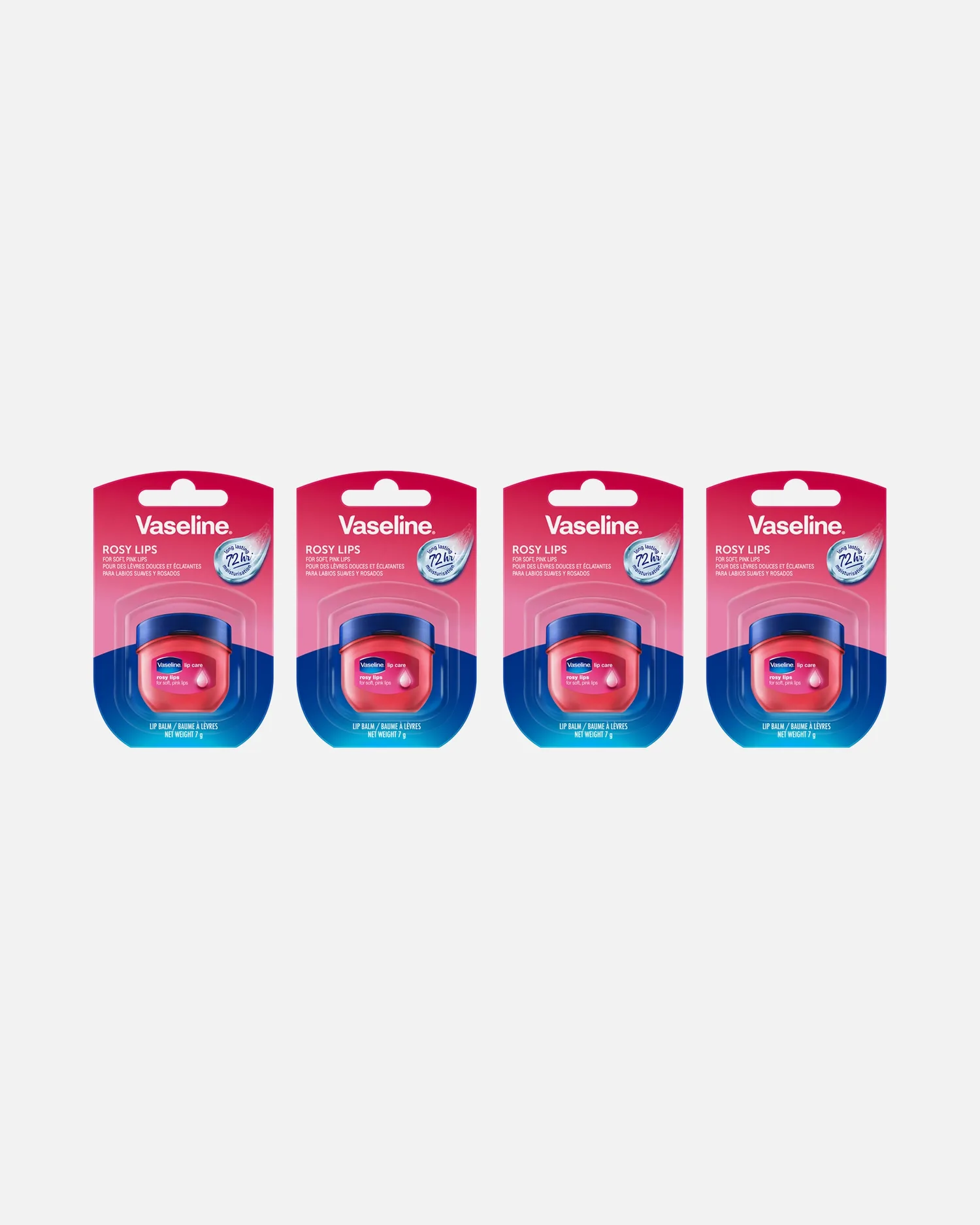 Бальзам для губ, бальзам для губ в мини-баночке Vaseline, 1 шт