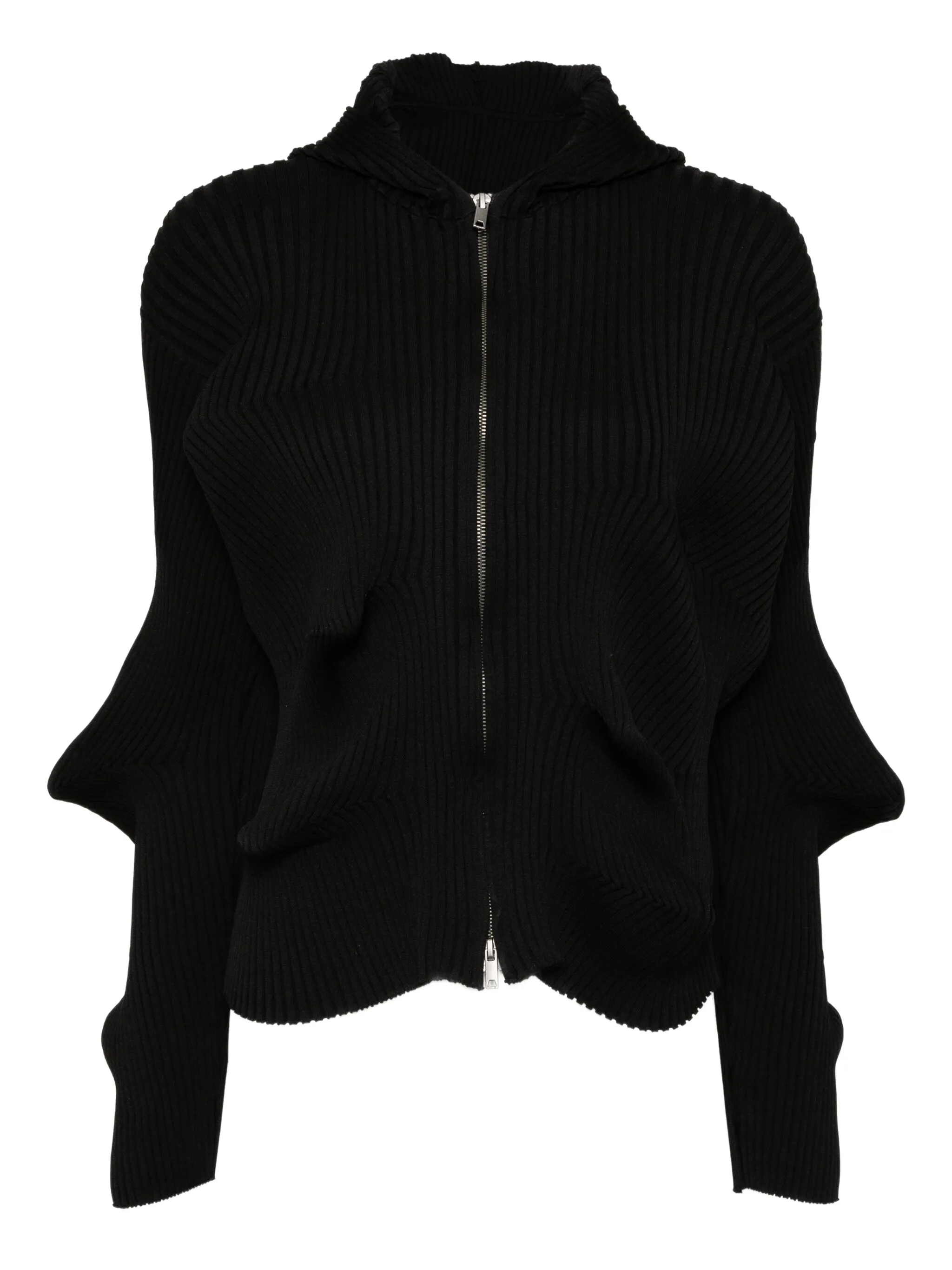 

Толстовка миди с капюшоном Jnby, черный