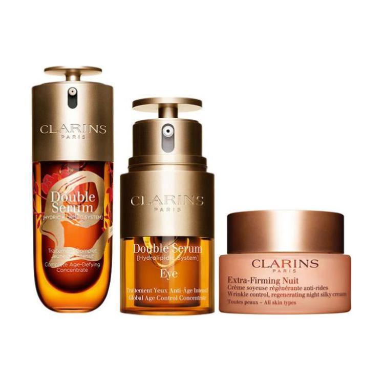 

Jiaoyunshi Year Of The Snake ограниченный набор сывороток для восстановления кожи успокаивающая подтягивающая 75мл+50мл+20мл CLARINS