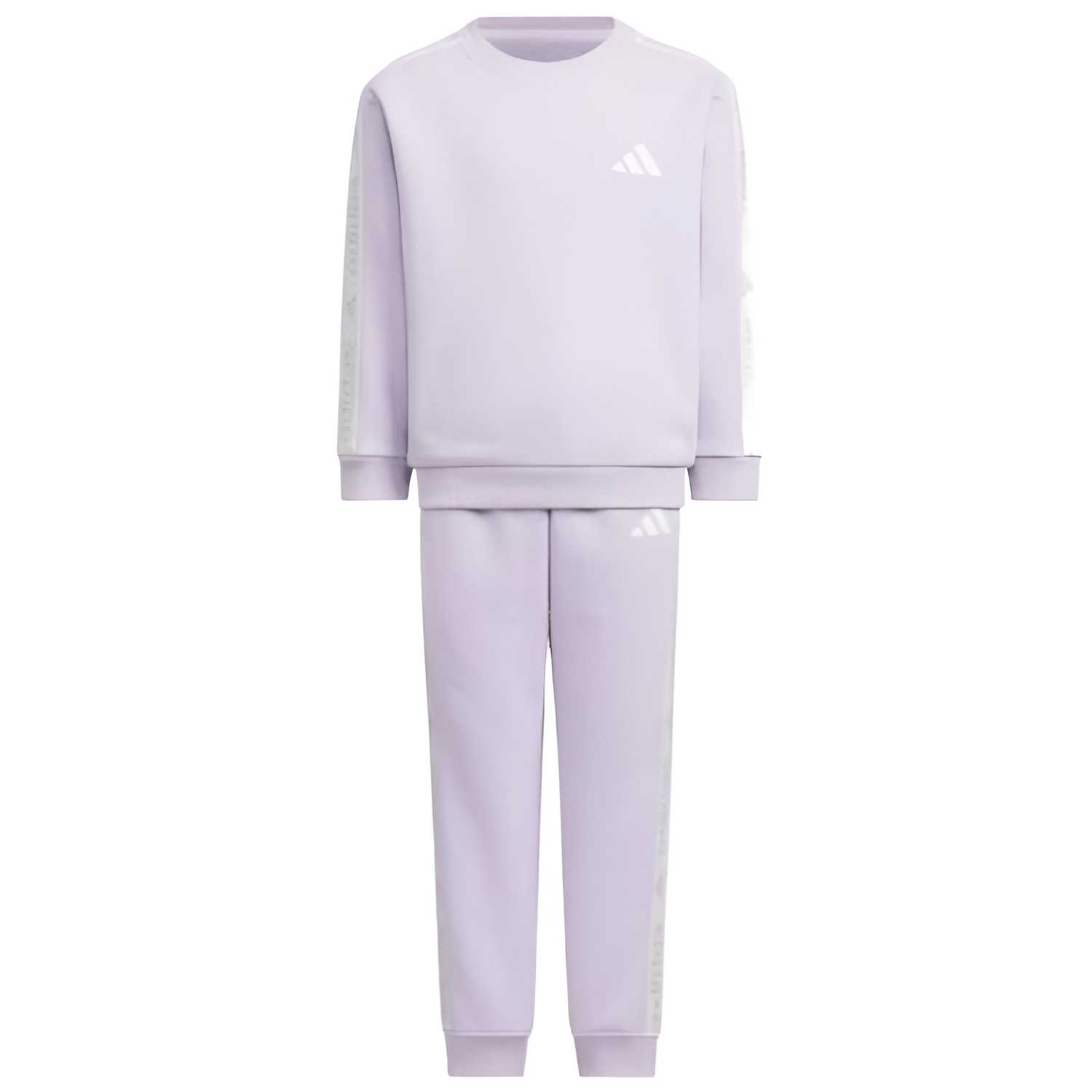 

Детский спортивный комплект Casual Sportswear 2 Piece Set Adidas, фиолетовый/белый