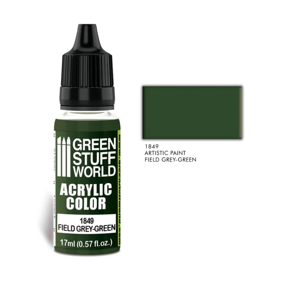 

Поле Зелено-Серое, Paint - Acrylic Color Paint - 17ml (Green Stuff World)