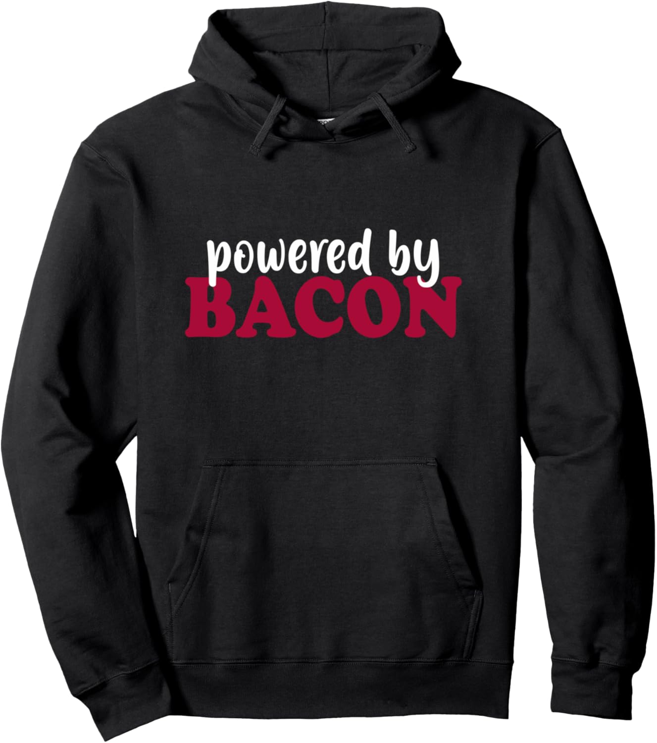 

Толстовка Bacon Lover's Hoodie от Bacon Design Bacon Lovers Designs By Pmd Concepts, черный