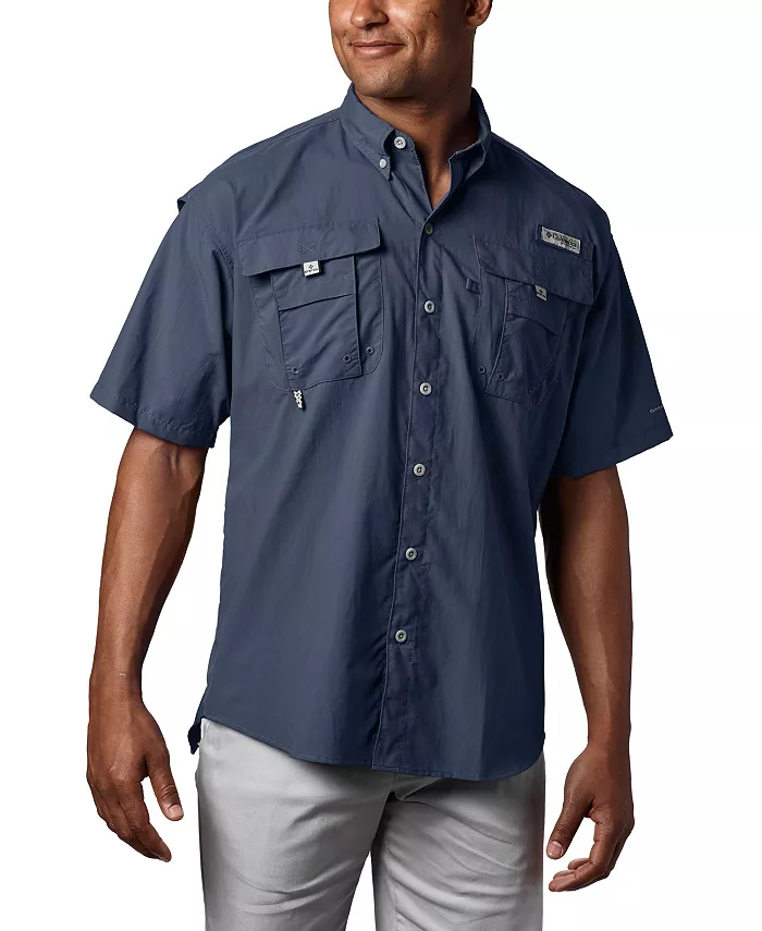 

Мужская рубашка PFG Bahama II с UPF-50 и быстрой сушкой Columbia, синий