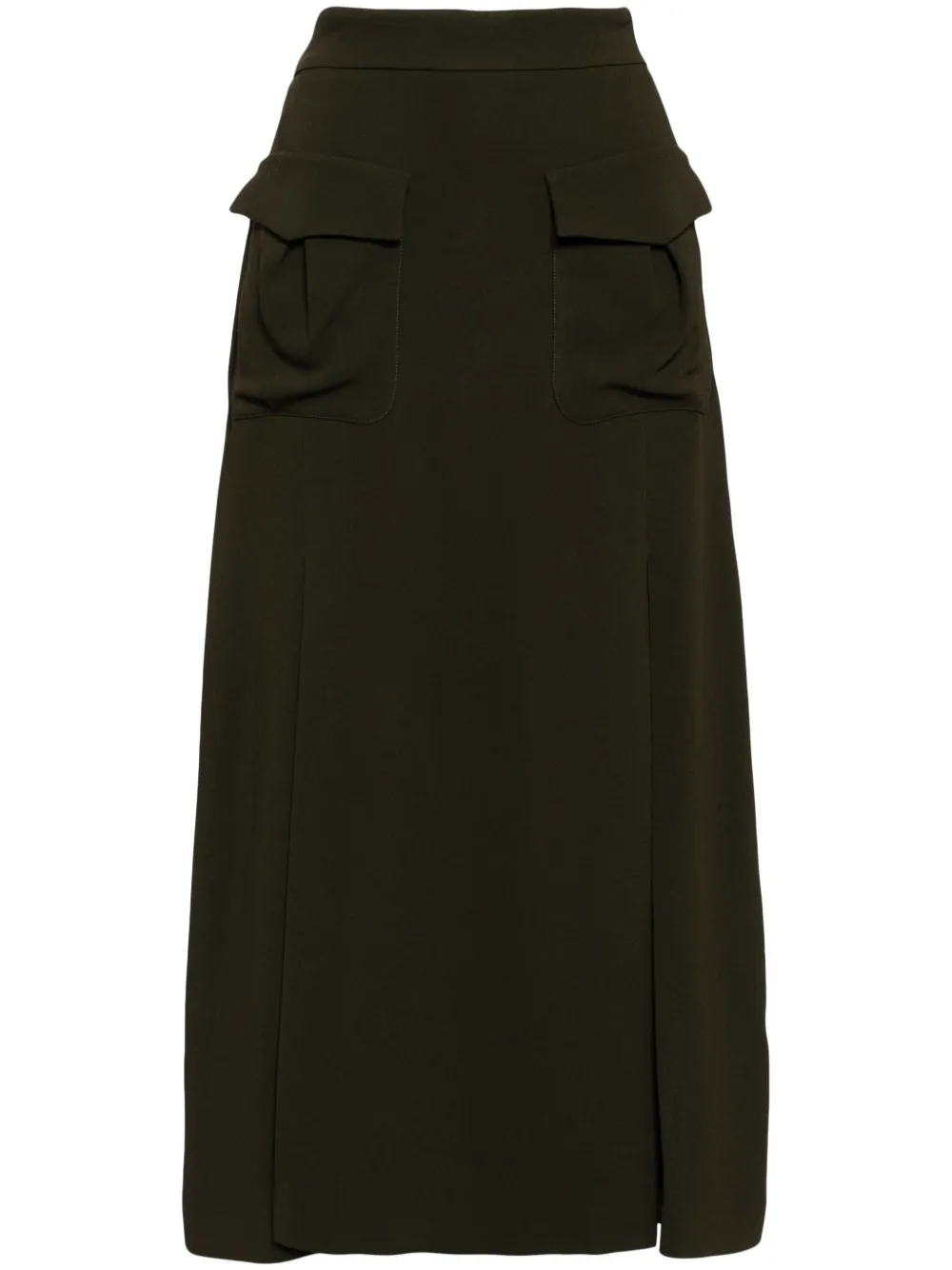 

Юбка миди Cady Elie Saab, зеленый