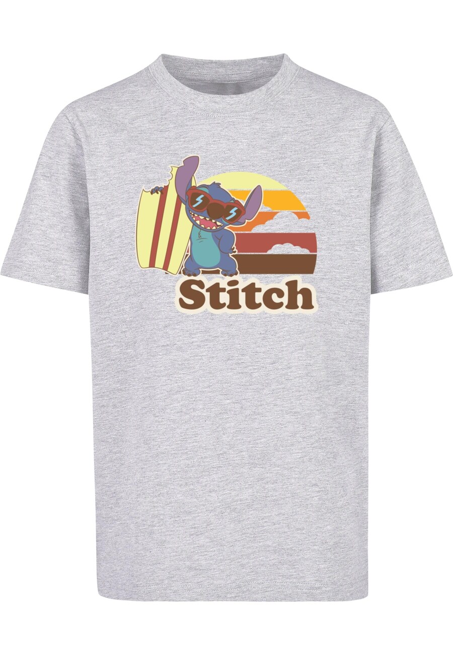 

Рубашка ABSOLUTE CULT Lilo And Stitch - Bitten Surf Board, светло-серый