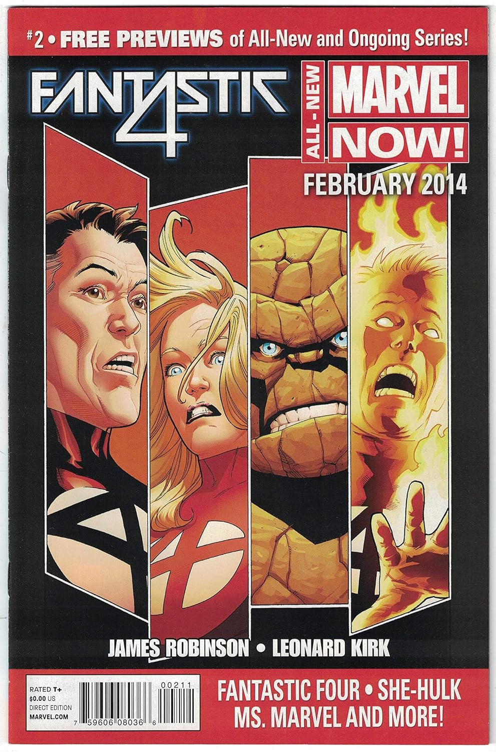 

All-New Marvel Now! Previews, no. 2 (February (March) 2014): Fantastic Four/She-Hulk/Ms. Marvel/Loki Agent of Asgard (Marvel Comics)