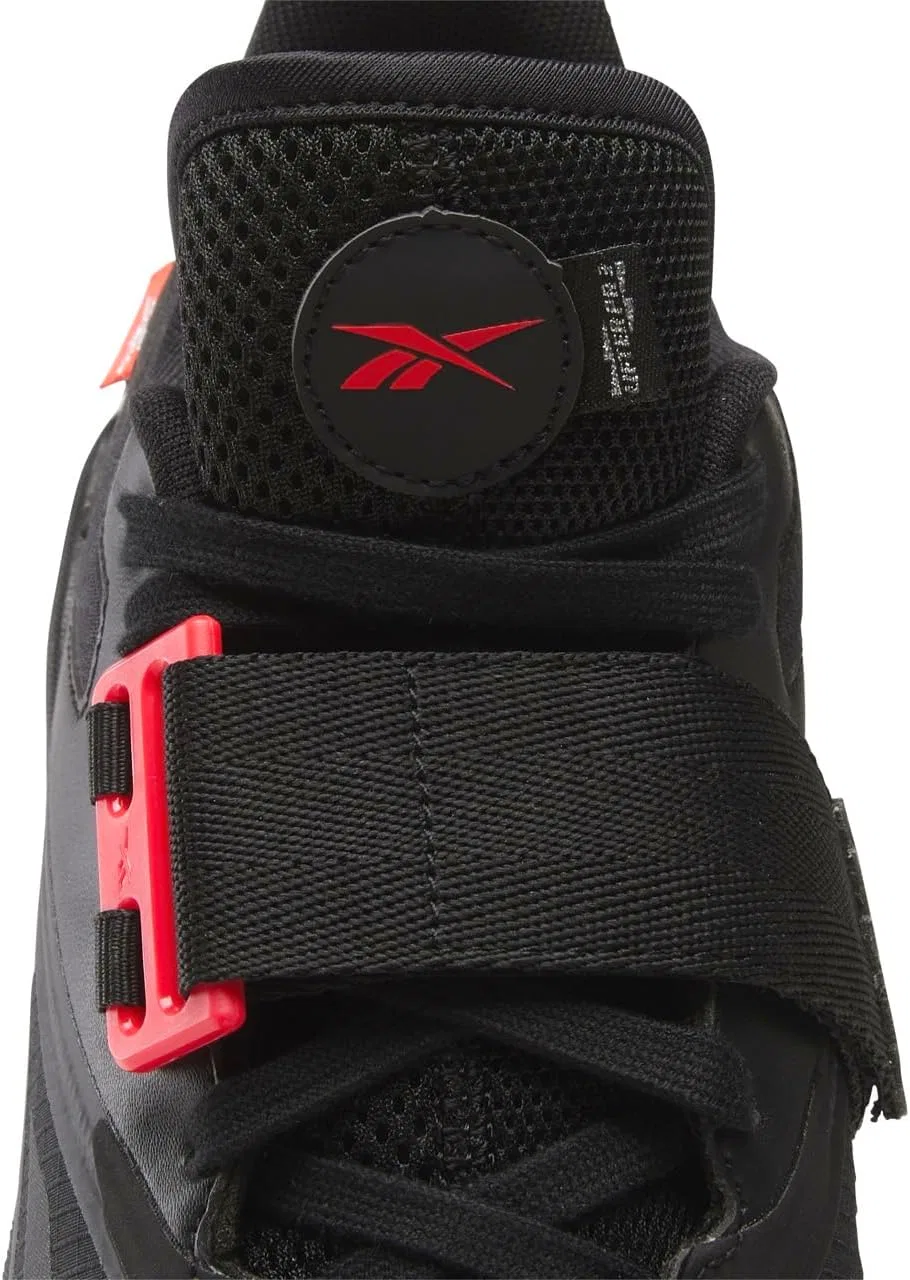 Мужские кроссовки Reebok Lifter Pr III, Black Energy Red — фото 2
