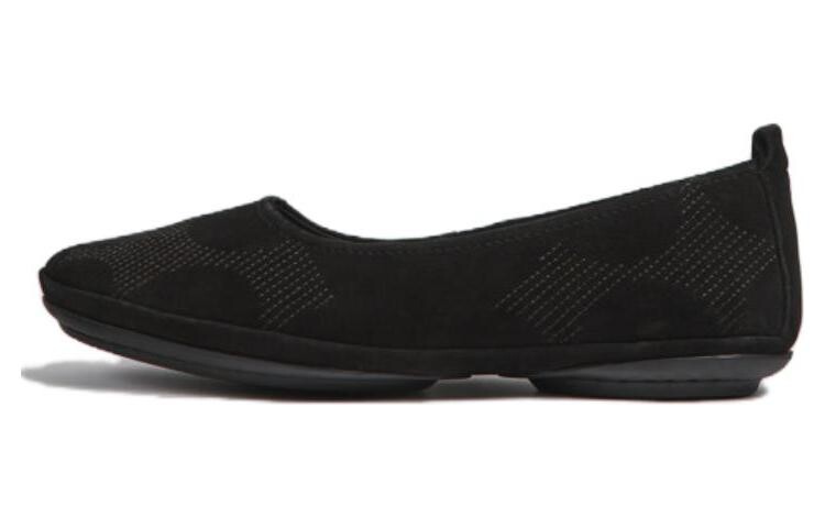 

Кроссовки CAMPER Nina Decorative-stitching Ballerina Shoes, черный