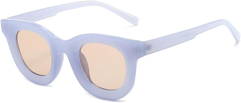 

Популярные модные круглые разноцветные женские солнцезащитные очки в стиле ретро, ​​​​желейные цветные очки, солнцезащитные очки UV400 для мужчин UUPTTPL, Purple Champagne