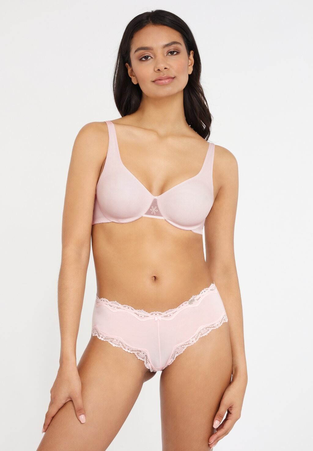 

Бюстгальтер на косточках 2 PACK LASCANA, цвет rosé+creme