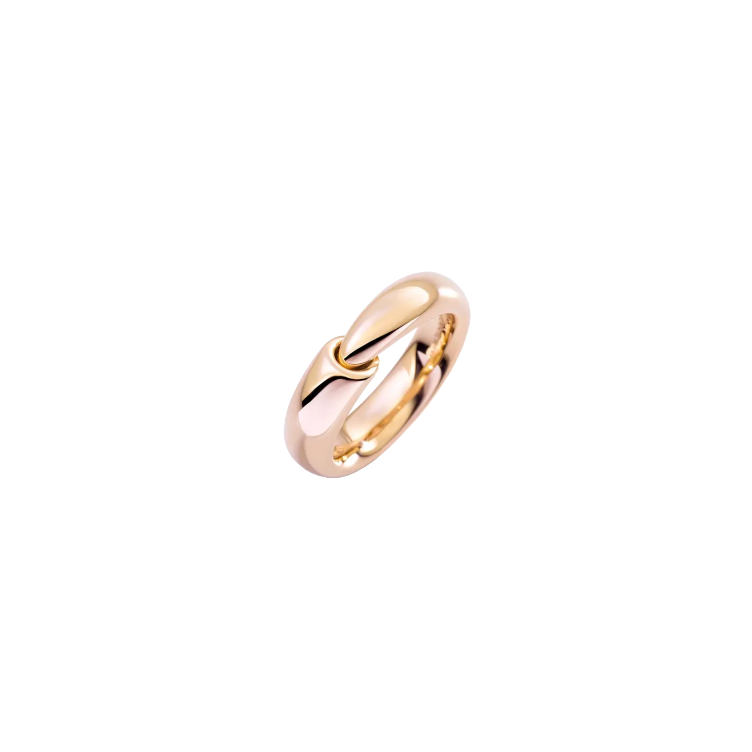 

Кольцо Vhernier Calla the one из розового золота