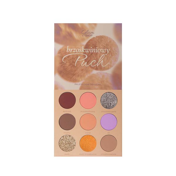 

Палитра теней для век Peach Fluff, 16 г Glam Shop Glambox