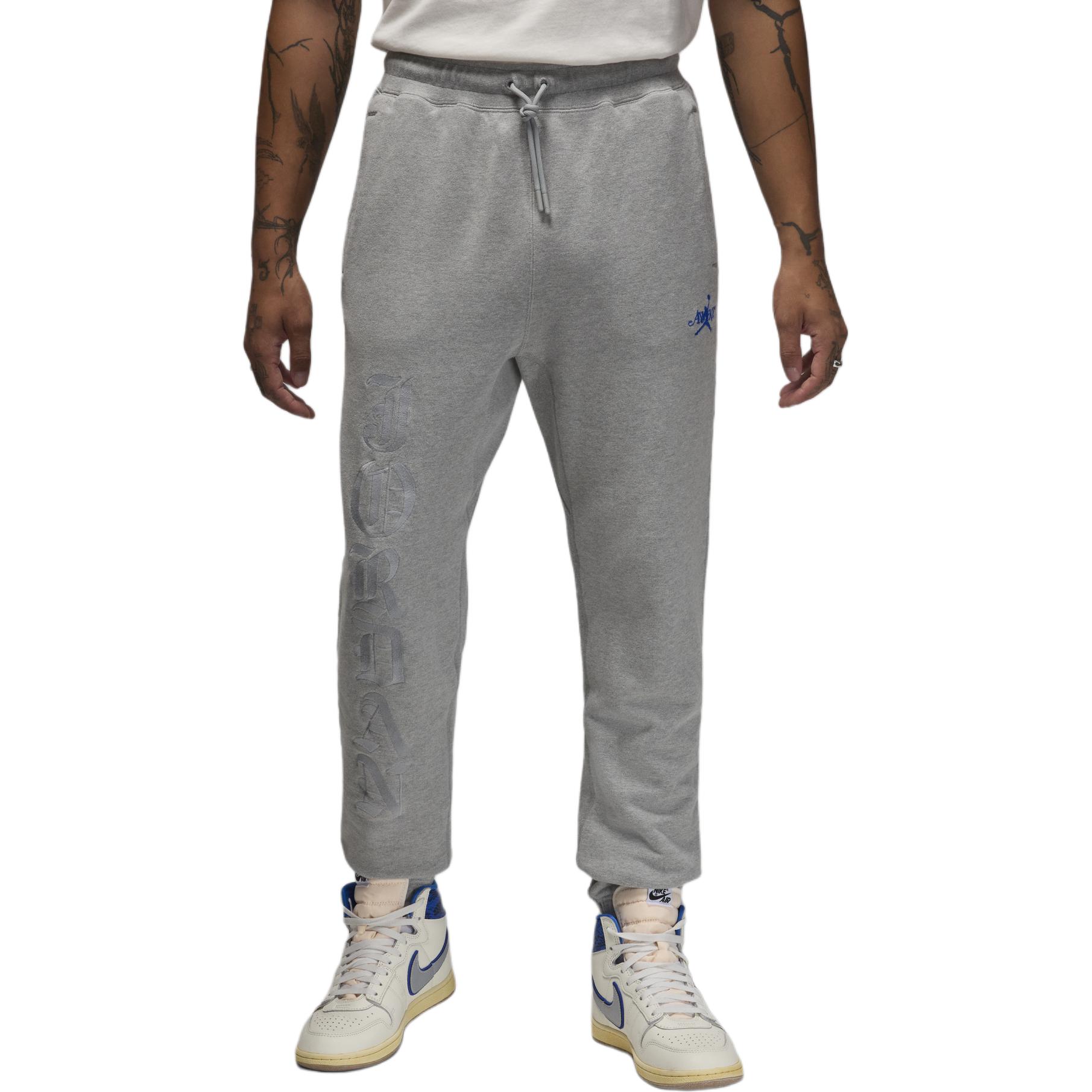 

Awake NY FW24 вязаные спортивные брюки мужские gray Jordan, серый