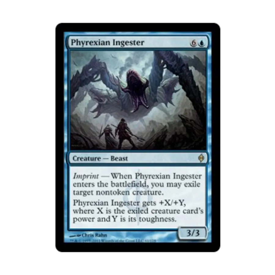 

CCG Фирексийский глотатель (клавиша R) (фольга), MTG - New Phyrexia