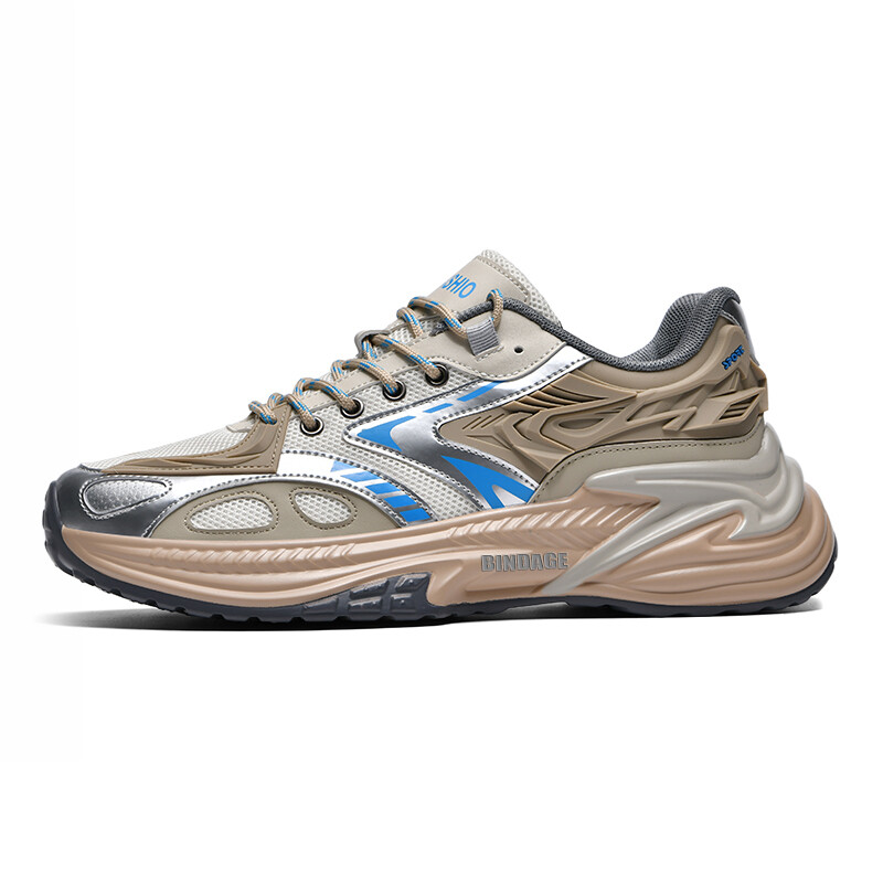 

Кроссовки мужские Lifestyle Shoes Men Low-Top Bindage, цвет Light Brown