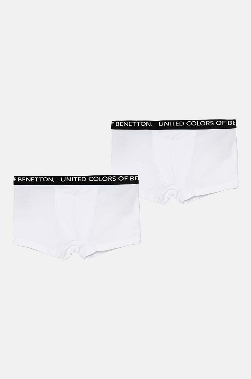 

Детские боксеры United Colors of Benetton, 2 пары, белый