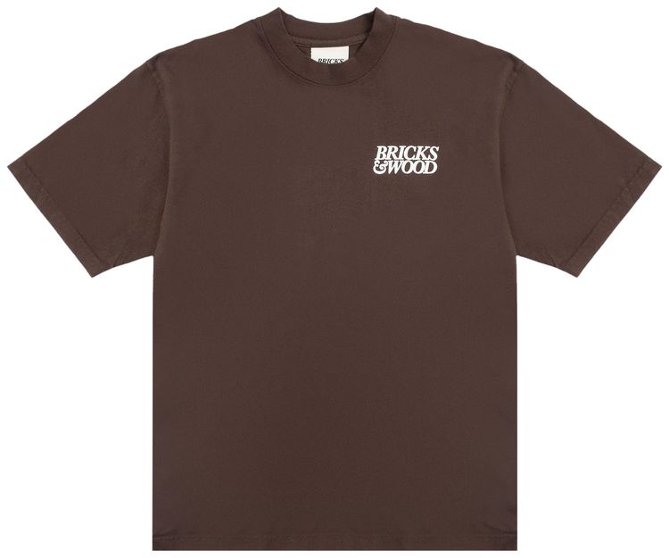 

Футболка Bricks & Wood From South Central With Love Tee 'Chocolate', коричневый