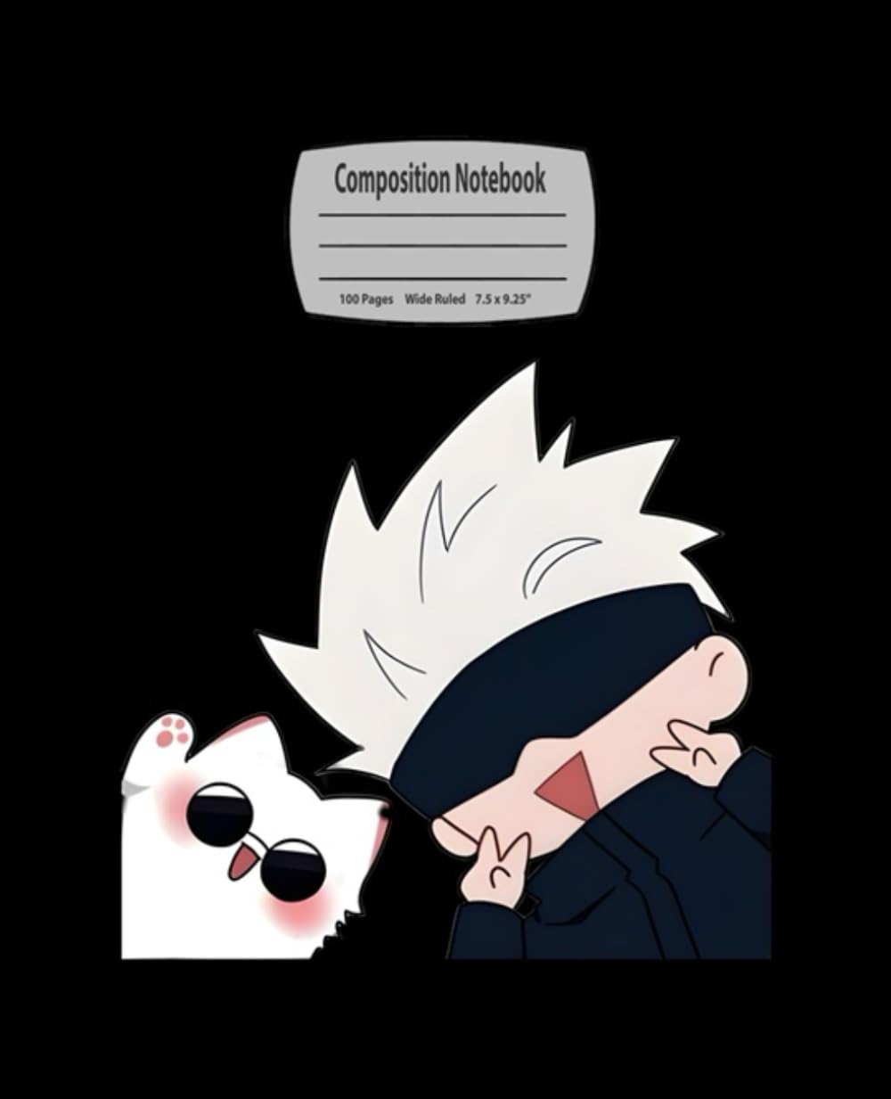 

Composition Notebook: Comic Lovers, Wide Ruled, 7.5 x 9.25 inches, 100 Pages - Great for Anime Fans, Study, and Storytelling (Independently published)