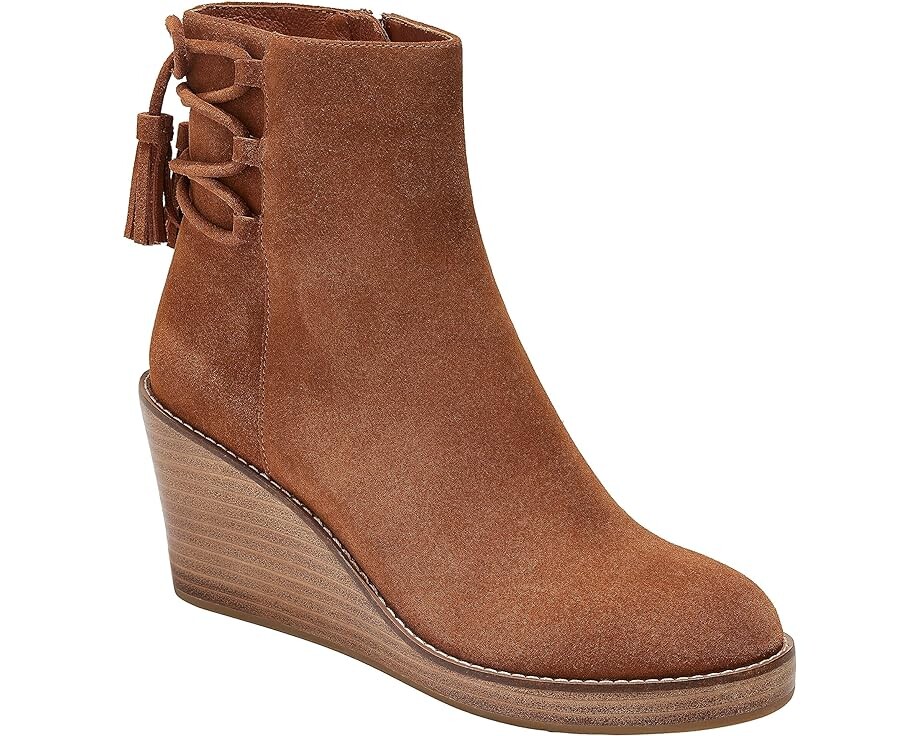 

Ботинки Jack Rogers Banbury Wedge Bootie Suede, кэмел
