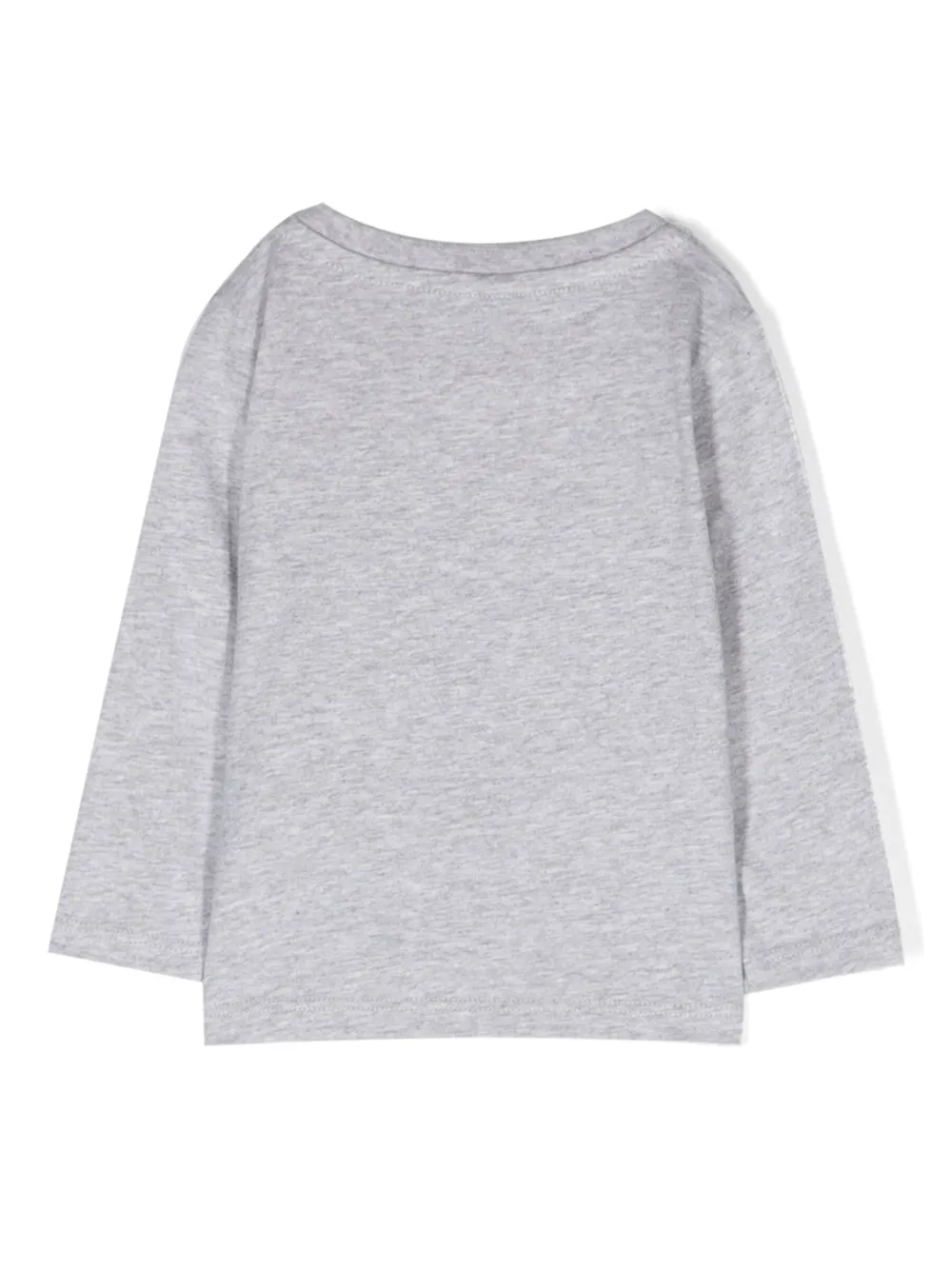 Футболка с графичным принтом Stella McCartney Kids, серый — фото 2