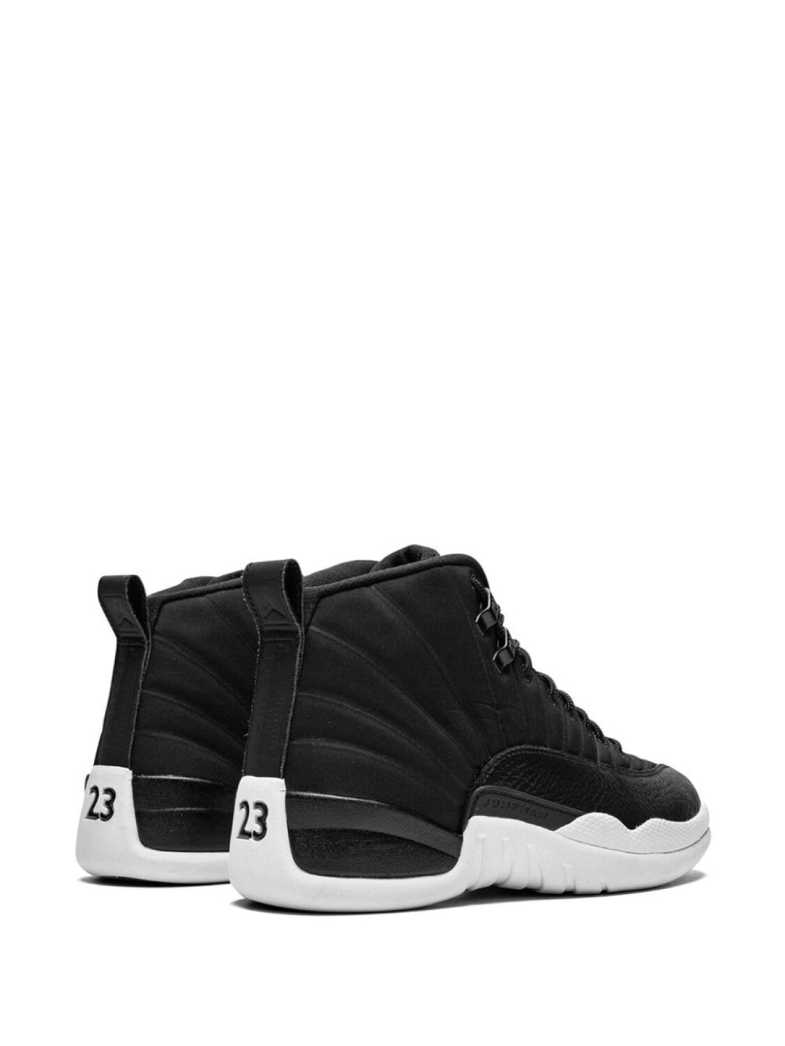 Высокие кроссовки Air 12 Retro Jordan, черный — фото 3