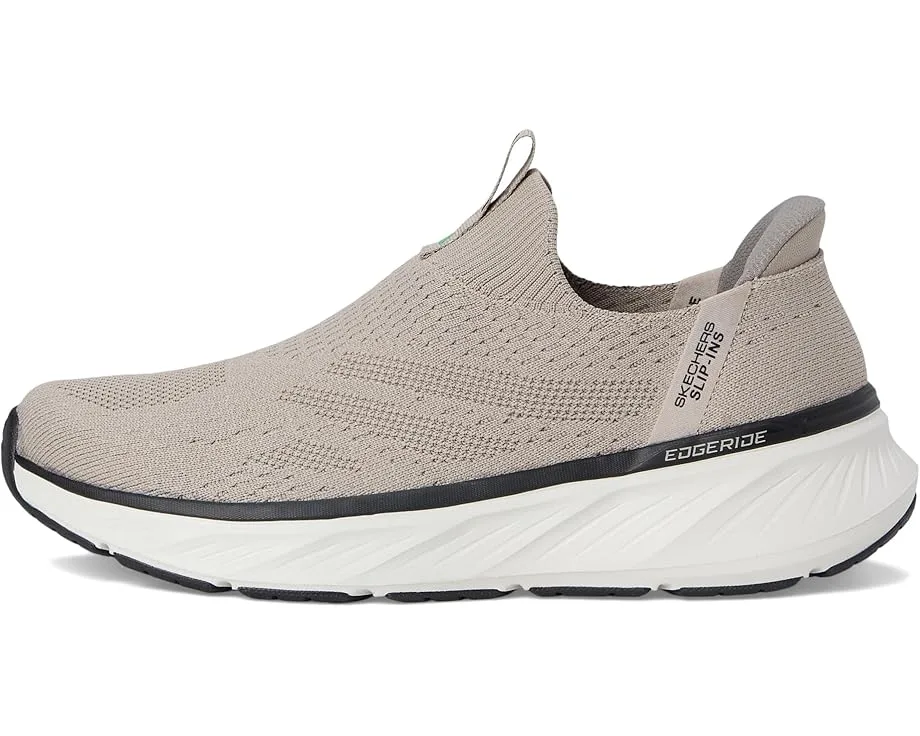 Кроссовки SKECHERS Edgeride Commissioner Hands Free Slip-in, Taupe — фото 4