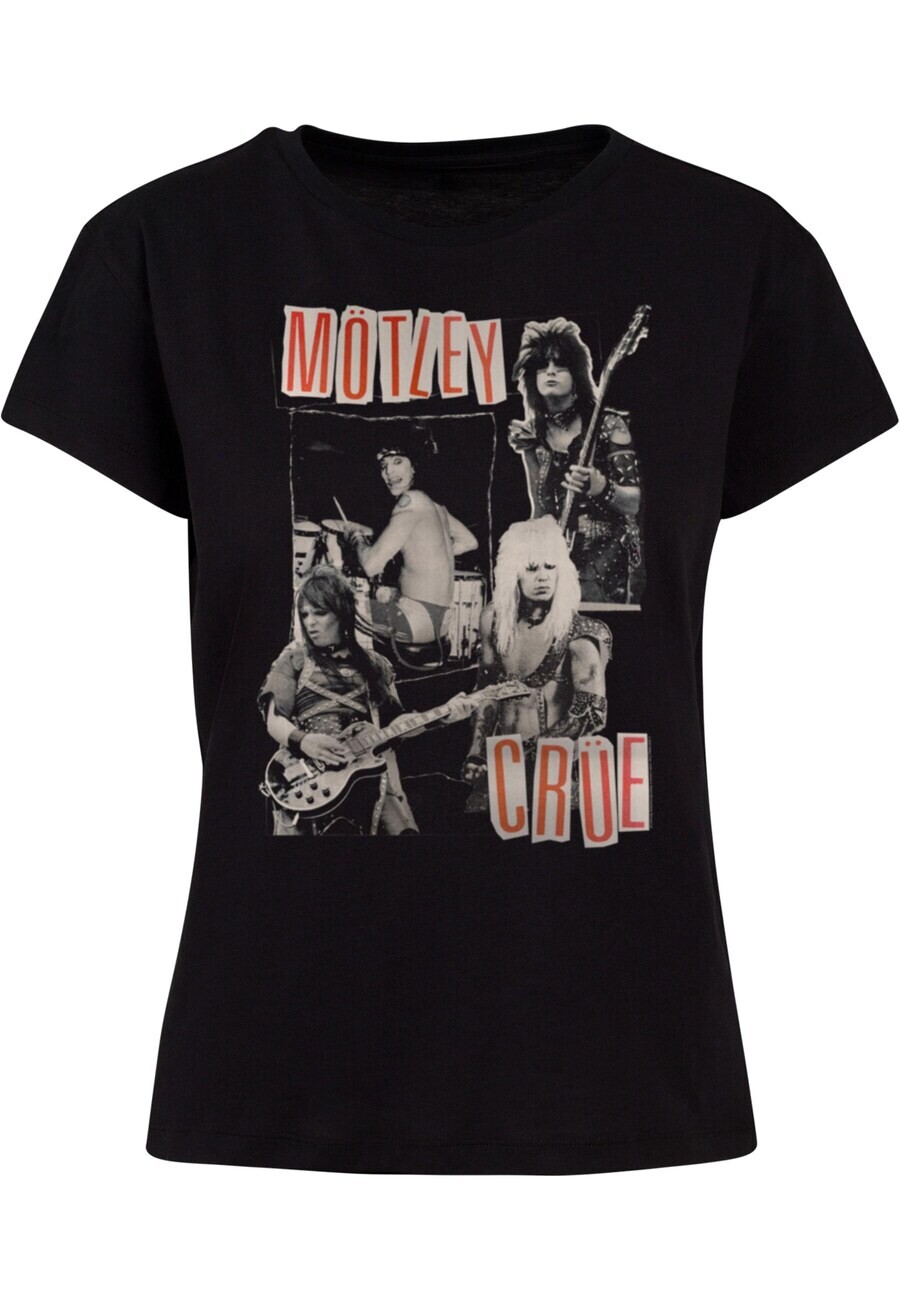 

Футболка Merchcode Shirt Motley Crue - Vintage Punk Collage Box, черный
