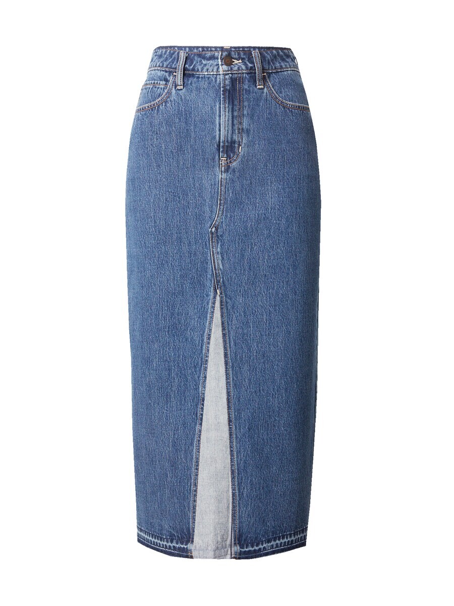 

Юбка макси HOLLISTER Skirt, синий деним