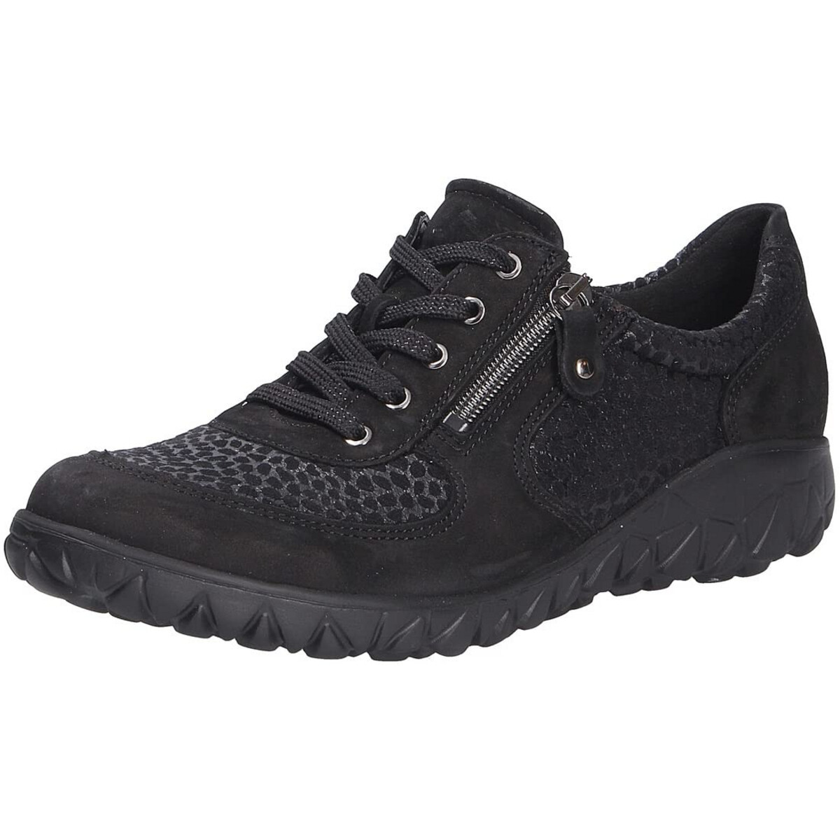 Кроссовки WALDLÄUFER Schnürschuhe, черный