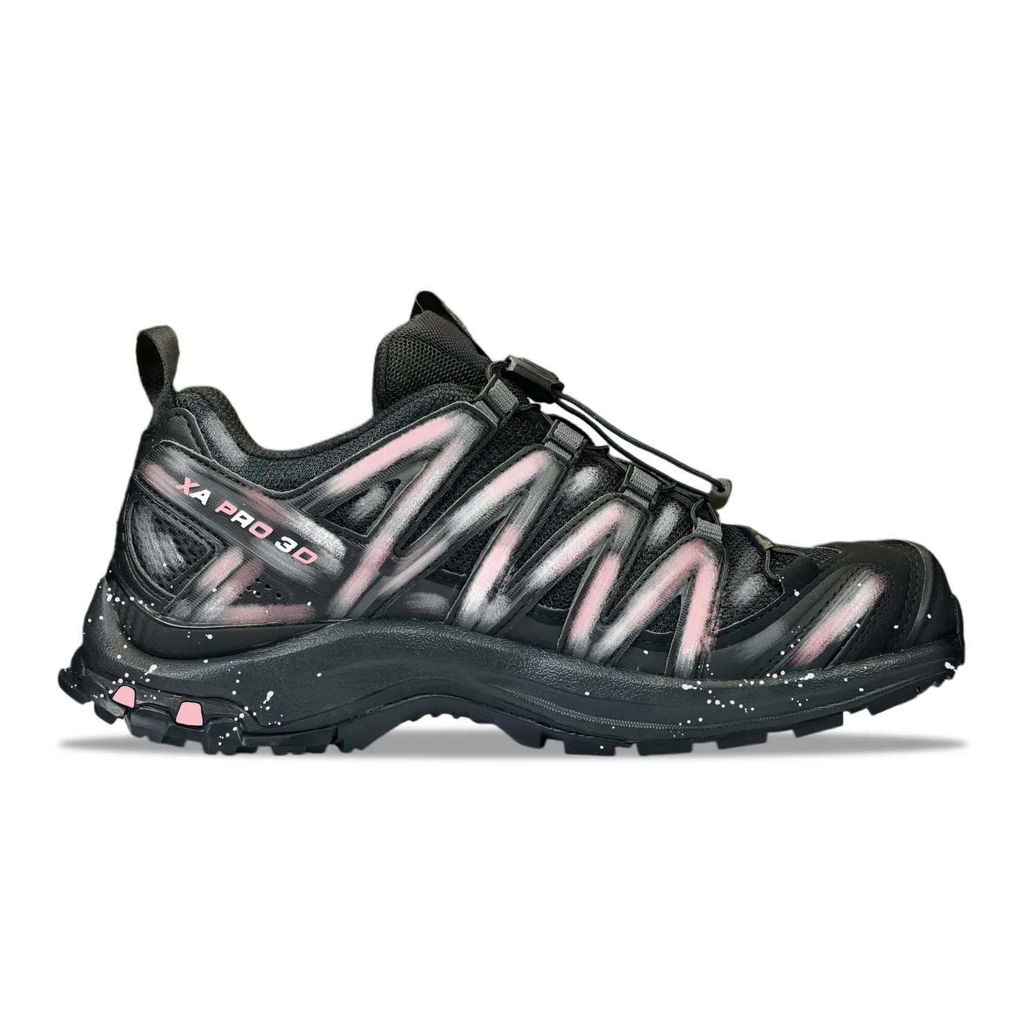 Кроссовки для трейлраннинга и тренировок XA PRO 3D Unisex с технологией Fabric Cushioning, противоскользящей подошвой и дышащим верхом SALOMON, черный — фото 4