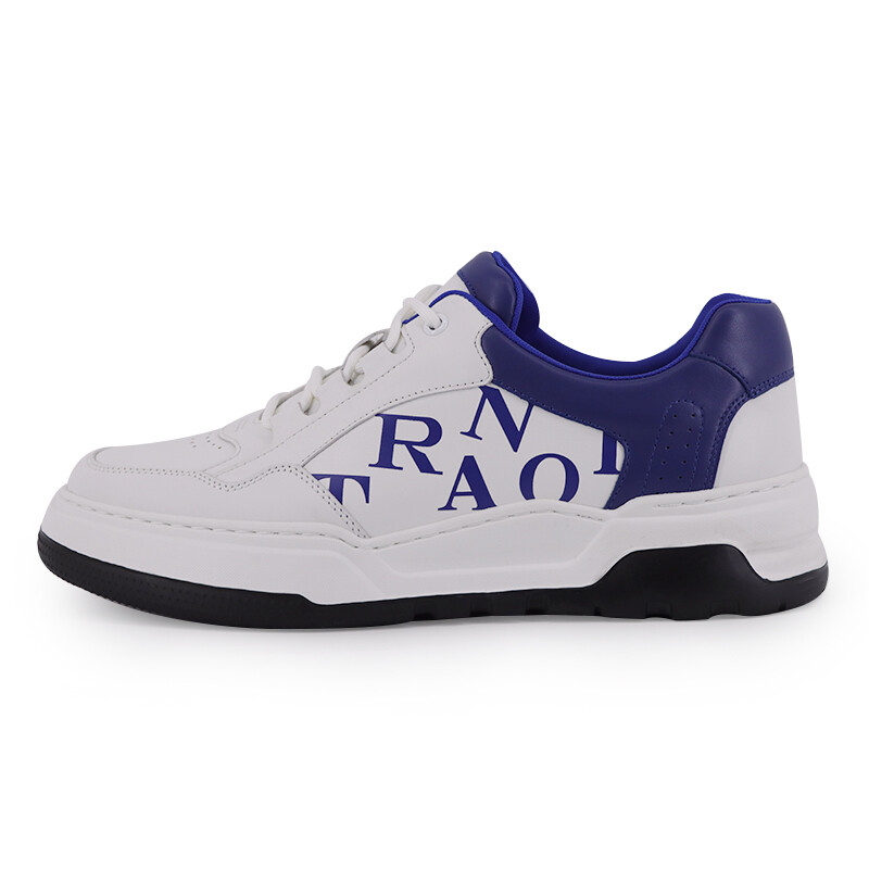 

Кроссовки TRANOI Skateboarding Shoes Men Low-top White/blue, белый