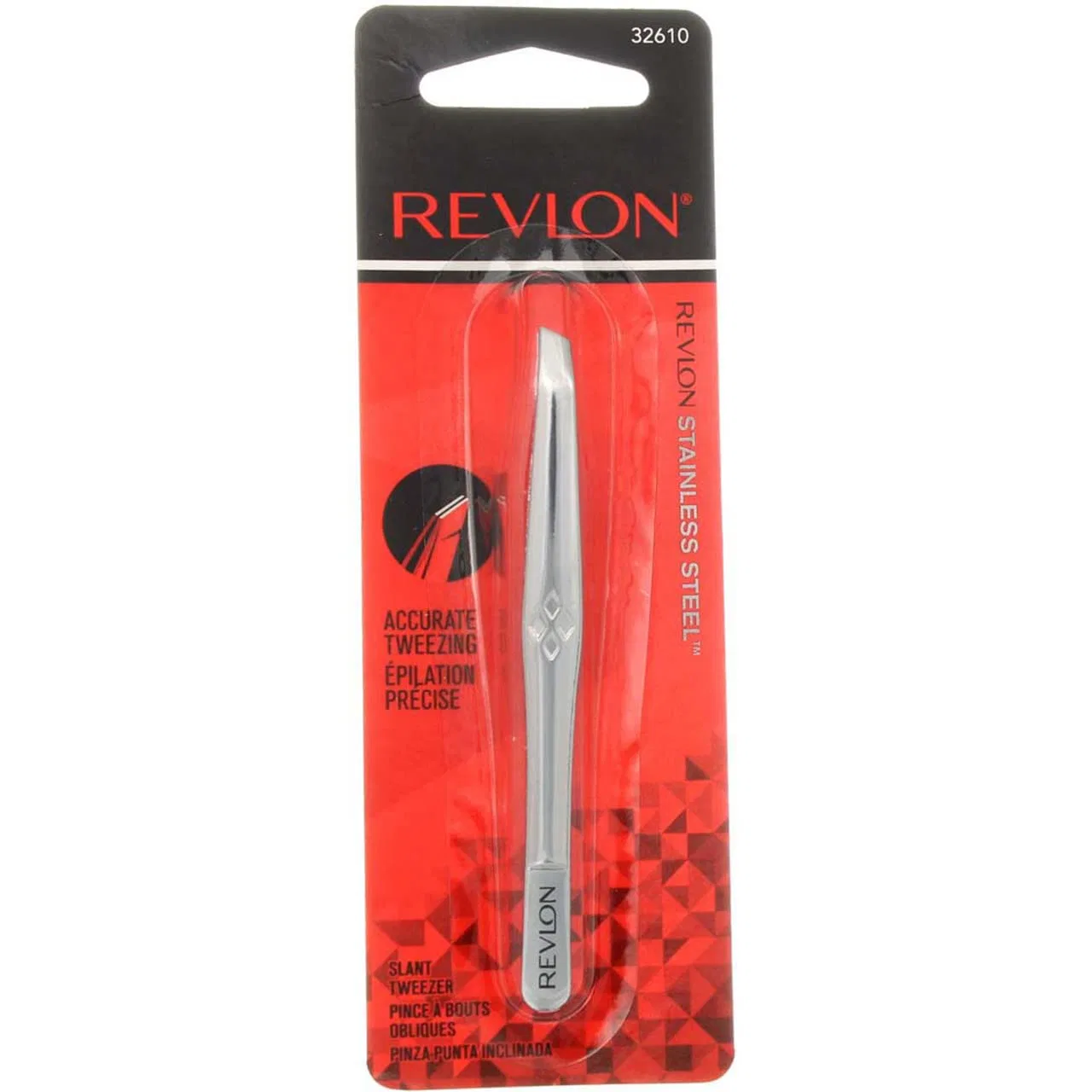Пинцет со скошенным кончиком от Revlon (2 шт.) Revlon
