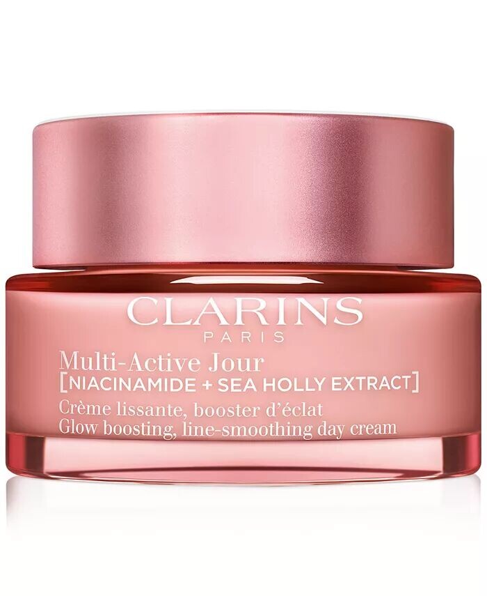 Крем для лица Clarins — Мультиактивный дневной увлажняющий для морщин, пор и сияния с ниацинамидом — фото 4