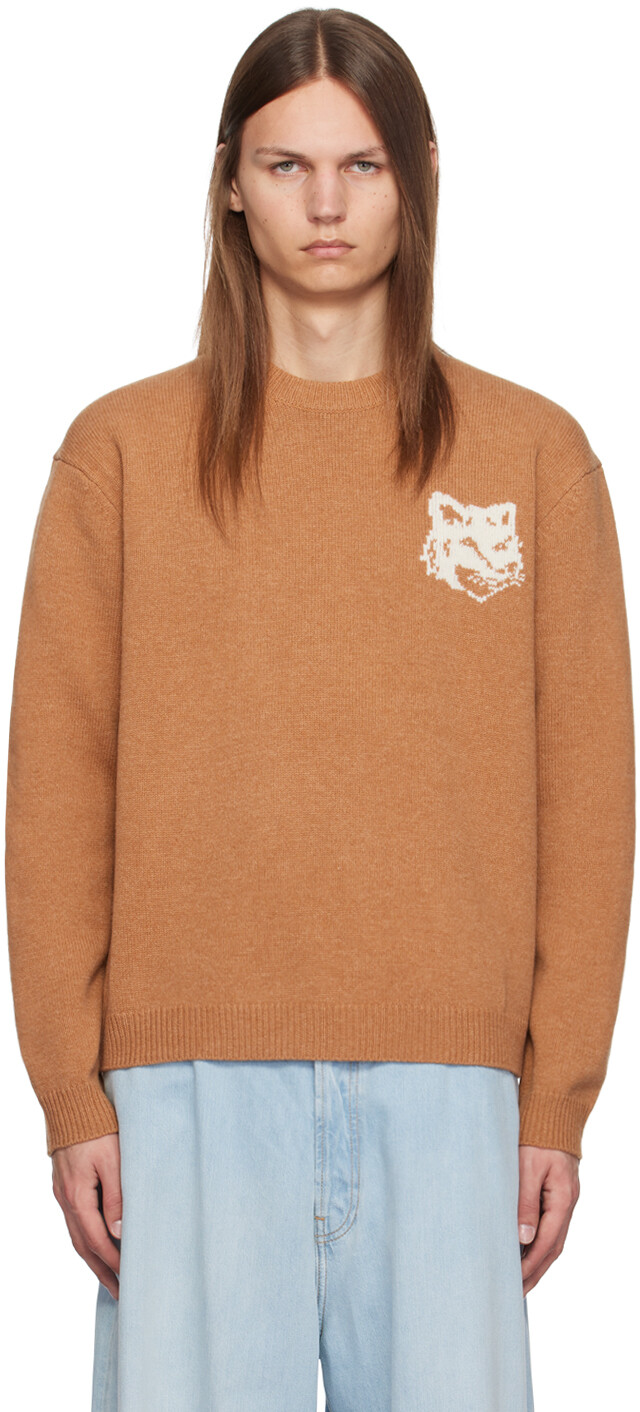 

Свитер с интарсией «Голова лисицы» Maison Kitsune