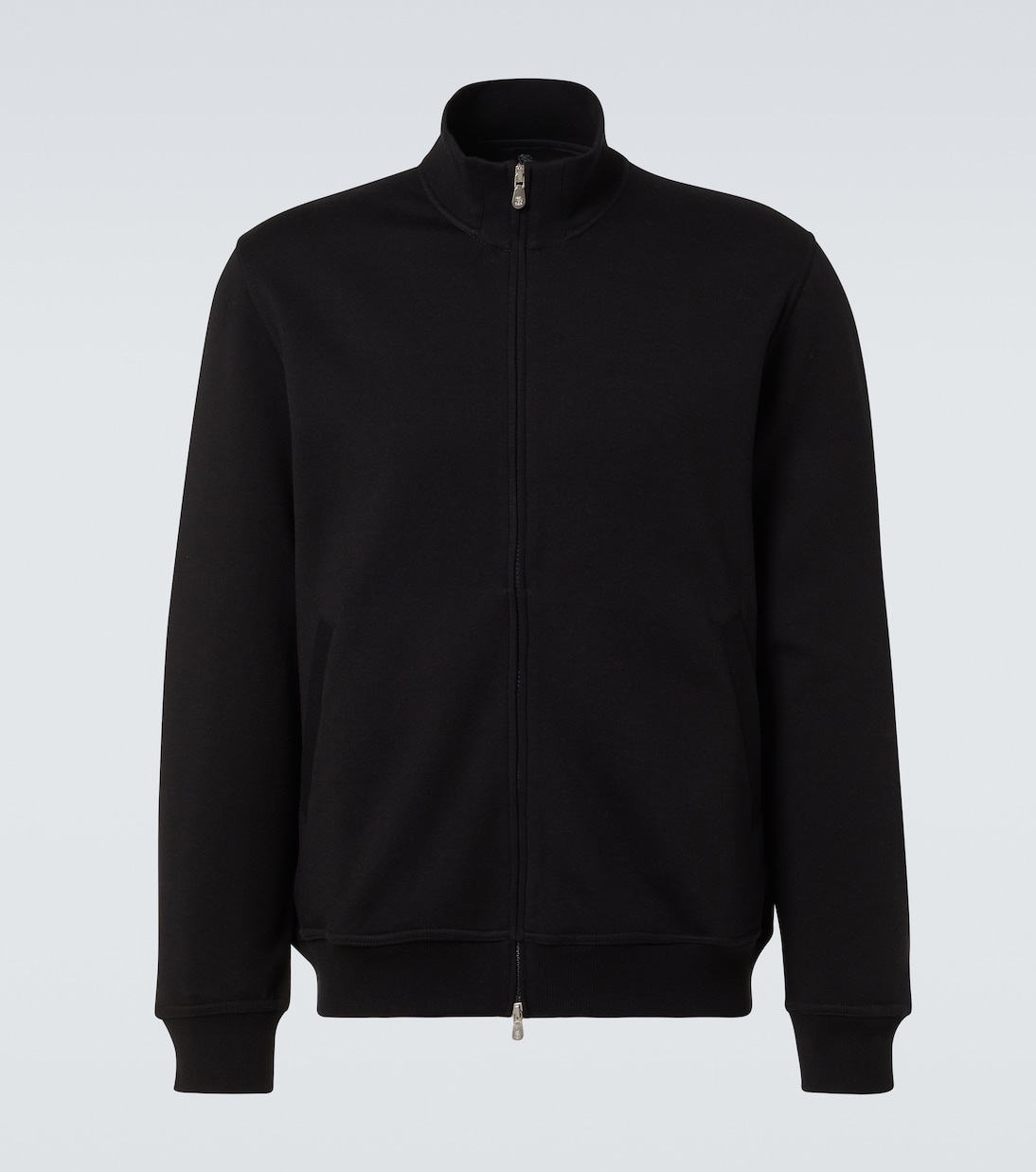

Толстовка из смесовой хлопковой ткани Brunello Cucinelli, Nero