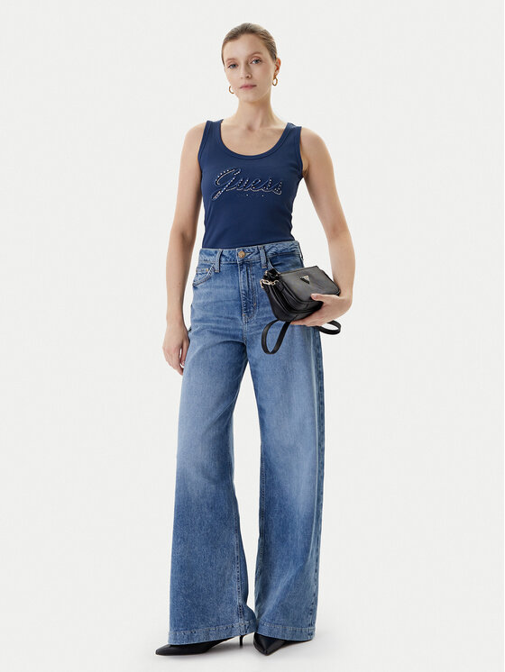 

Топ classic fit Produktmodell: W5YP00 KCXJ2 Guess, синий