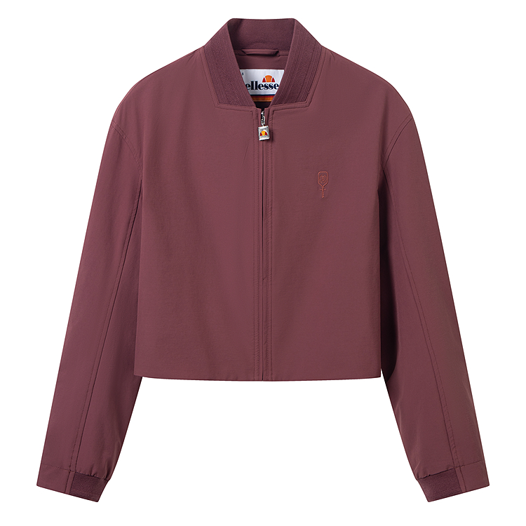 

Куртка женская V-образный вырез тонкая Others Ellesse, [coat]коричневый красный