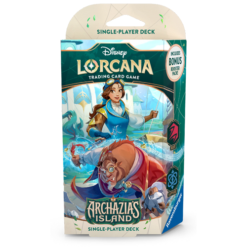 

Карточная игра Disney Lorcana – Archazia’S Island – Starter Deck – Ruby & Sapphire