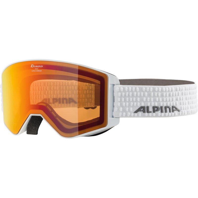 

Мужская горнолыжная маска Narkoja Alpina, weiß/schwarz/orange, Оранжевый, Мужская горнолыжная маска Narkoja Alpina, weiß/schwarz/orange