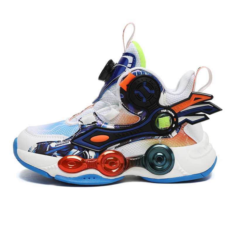 

Износостойкие, дышащие, легкие, амортизирующие, низкие детские кроссовки для бега Casillon, синий