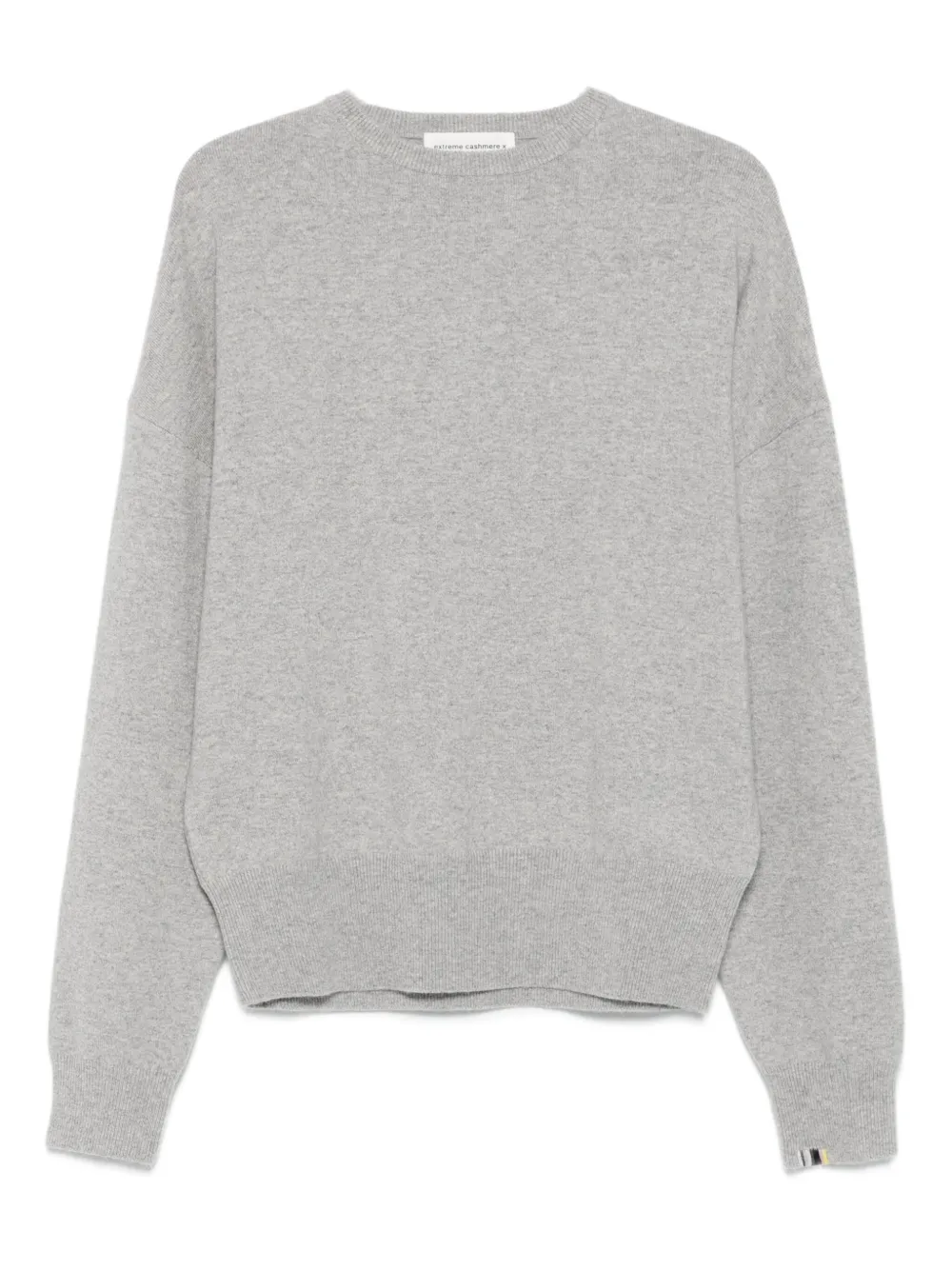 

Свитер с круглым вырезом extreme cashmere, серый