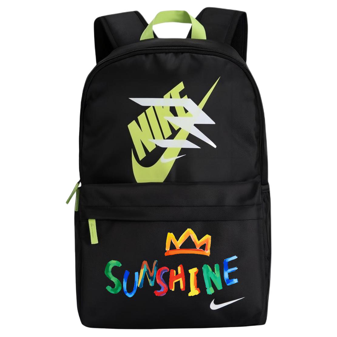 

Nike Полиэстеровый рюкзак унисекс с цветочным принтом, SUNSHINE